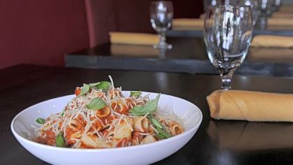 Rigatoni bolognese from 314 Pasta and Prime in Oakmont .
