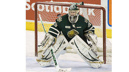 London Knights goalie and Wexford native Michael Houser's journey to the draft included 16 surgeries on each foot.