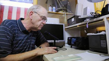 Steel City Amateur Radio Club president Art Mueller and other club members  will host a 24-hour  open house Saturday at the club's  Carnegie facility.
