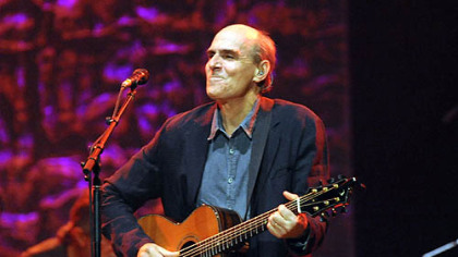 James Taylor in concert June 20 at the Petersen Center on the campus of the University of Pittsburgh.
