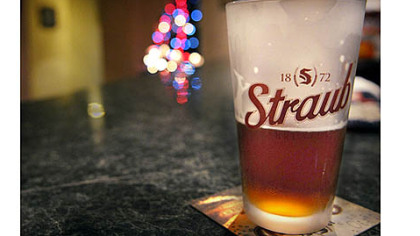 Tommy Jon's in downtown St. Mary's serves Straub beer on tap.