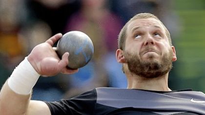 Harrisburg native Ryan Whiting qualified for the U.S. Olympic team in the shot put Sunday in Eugene, Ore.