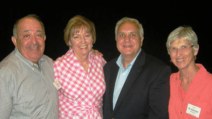 Ken and Maribeth Cuccinelli with Charles Vargo and Sr. Carolyn Winschel.