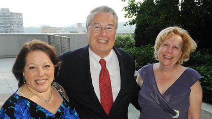 Valerie Golik, Jon Delano and Irene McTiernan.