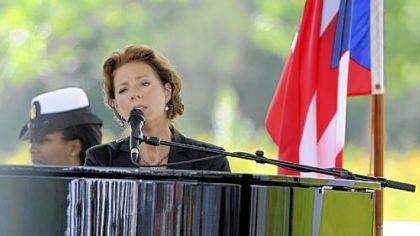 Sarah McLachlan performs at last year's dedication of the Flight 93 National Memorial in Shanksville.