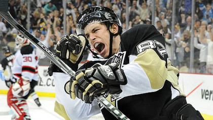 The Penguins announced Thursday that they and Sidney Crosby agreed to a 12-year contract worth $104.4 million, though the team and Crosby's agent are still working out the details.
