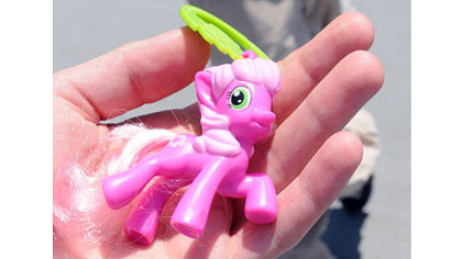 A My Little Pony figure