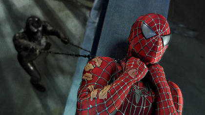 A scene from the 2007 film "Spider-Man 3"
