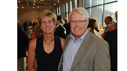 Debbie and FCGC president Art Scully.