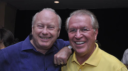 Regatta chairs Ken McCrory  and John Bonassi.