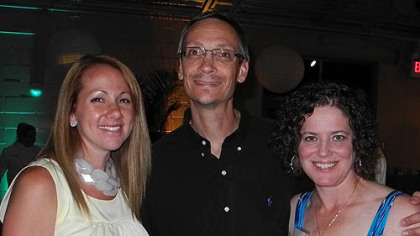 Jessica DiVito, Larry and Tracey Eakin.