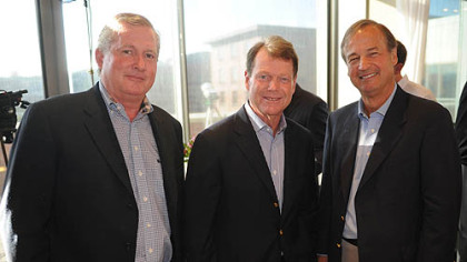 Chris Crane, Tom Watson and Mayo Shattuck.