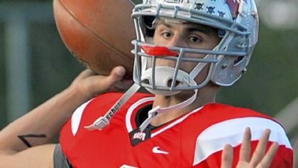 Former West Allegheny quarterback Dylan Bongiorni was named Pennsylvania's MVP at the Penn-Ohio Classic last Friday.