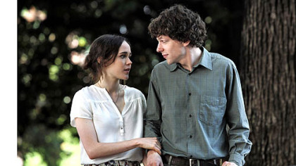 Ellen Page and Jesse Eisenberg in "To Rome With Love"