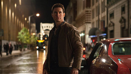 Tom Cruise in "Jack Reacher," with Pittsburgh as the backdrop. Paramount Pictures celebrated the star's 50th birthday Tuesday by releasing a preview of the film, due out in December.