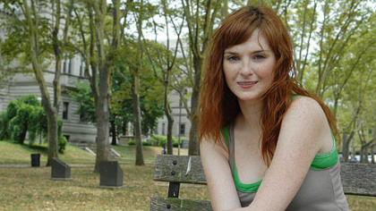 Local actress Daina Michelle Griffith.