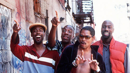 From left, Chris Rock, JB Smoove, Lance Crouther and Mario Joyner.