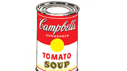"Campbell's Soup Can (Tomato)."