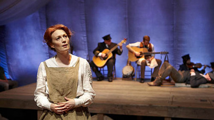 Monica West portrays Ilse in "Eastland: A New Musical" at Lookingglass Theatre Company in Chicago.