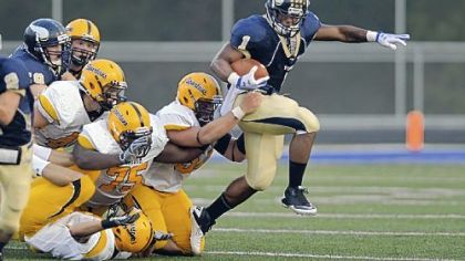 Even with defenses geared to stop him, Hopewell's Rushel Shell finished the season with 2,312 rushing yards and 28 touchdowns.