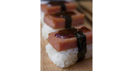 President Barack Obama enjoyed Spam Musabi during a visit to Hawaii last year.