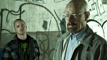 Jesse (Aaron Paul) and Walter (Bryan Cranston) return Sunday in "Breaking Bad."