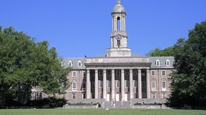 The Old Main administration building