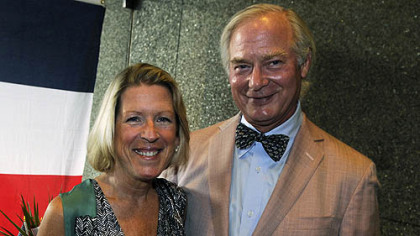 Maureen Kerr and Richard Burkland.