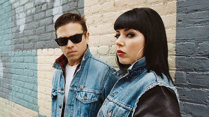 Sleigh Bells: Derek E. Miller and Alexis Krauss.