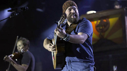 Zac Brown leads the Zac Brown Band at First Niagara Pavilion Sunday night.