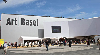 One of the two main Art Basel 43 buildings.