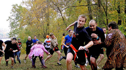 Butler has landed the area's inaugural zombie run: a series of free-for-all obstacle races in which entrants are pursued by hordes of zombies.