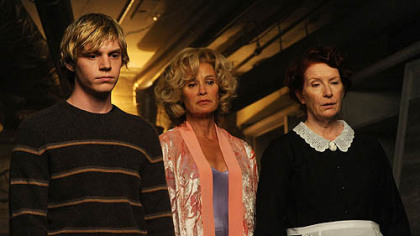 Evan Tate, Jessica Lange and Frances Conroy in "American Horror Story."
