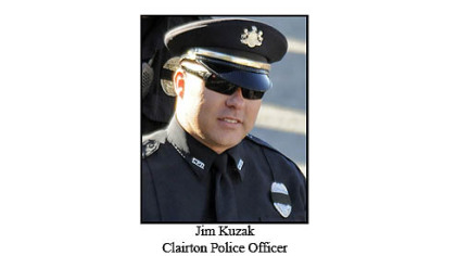 Clairton Police Officer Jim Kuzak Jr.
