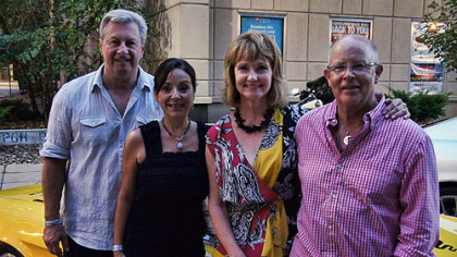Chairs Joe and Rosemary Mendel and Dotti and John Bechtol.