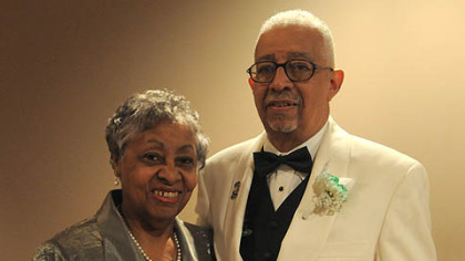 Agnes and Clarence Curry Jr., FROGS president.