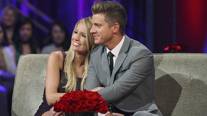 "I found the perfect man," said "The Bachelorette's" Emily Maynard of her finance, Jef Holm. The two became engaged on the reality show's season 8 finale.