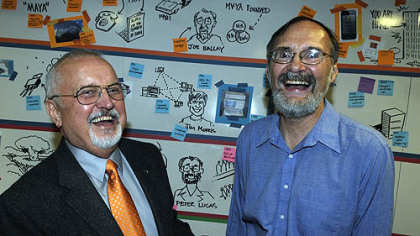 MAYA founders Joe Ballay and Peter Lucas.