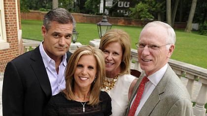 Mark and Christine Popovich, and Mary Louise and Chip Babst.