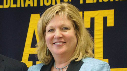 Pittsburgh Federation of Teachers president Nina Esposito-Visgitis: "It's a really sad day at the PFT."