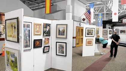 Cranberry's biggest nonprofit and the Butler County artists association (the biggest art associated nonprofit in the county) are embarking on a joint project following a successful exhibit that debuted at this year's community days in Cranberry. The exhibit is continuing at the Cranberry Municipal Center.