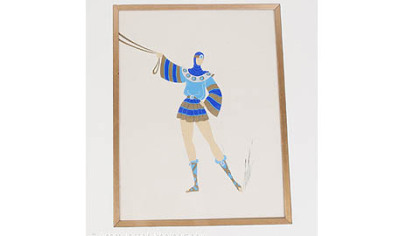 An Erte image up for auction.