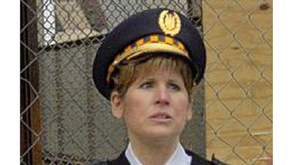 Pittsburgh Police Cmdr. Linda Rosato-Barone was seriously injured after a car crossed the center line and struck her vehicle head-on in Robinson. Cmdr. Rosato-Barone was off-duty at the time.