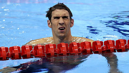 Michael Phelps tries to comprehend the fact that he failed to earn a medal in an Olympic race for the first time since Sydney in 2000 when he was 15.
