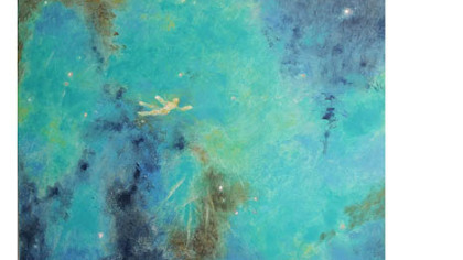 Artist Donna Hollen Bolmgren's "Seeking Peace." Oil on canvas.