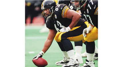 Steelers center Dermontti Dawson will be inducted into the Pro Football Hall of Fame Saturday in Canton, Ohio.