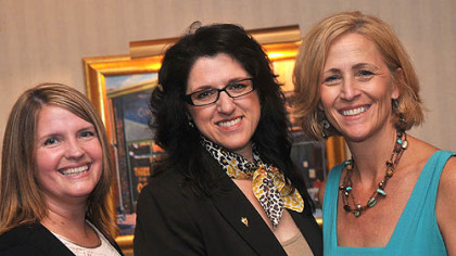 Mary Kay Bartley, Rosa Colucci and Daryl Lucke.