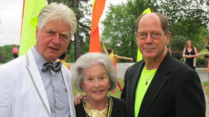 Gala chairs Michael Strueber, Nancy Shettz and Jim Cayce.