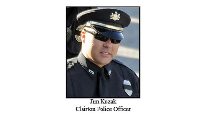 Clairton Police Officer Jim Kuzak Jr.
