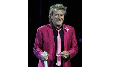 Rod Stewart performs at Consol Energy Center as part of the Heart & Soul Tour with Stevie Nicks.